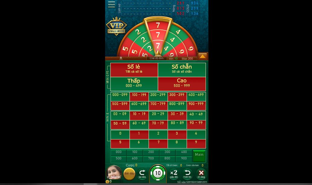 Danh gia tro choi Number King W88