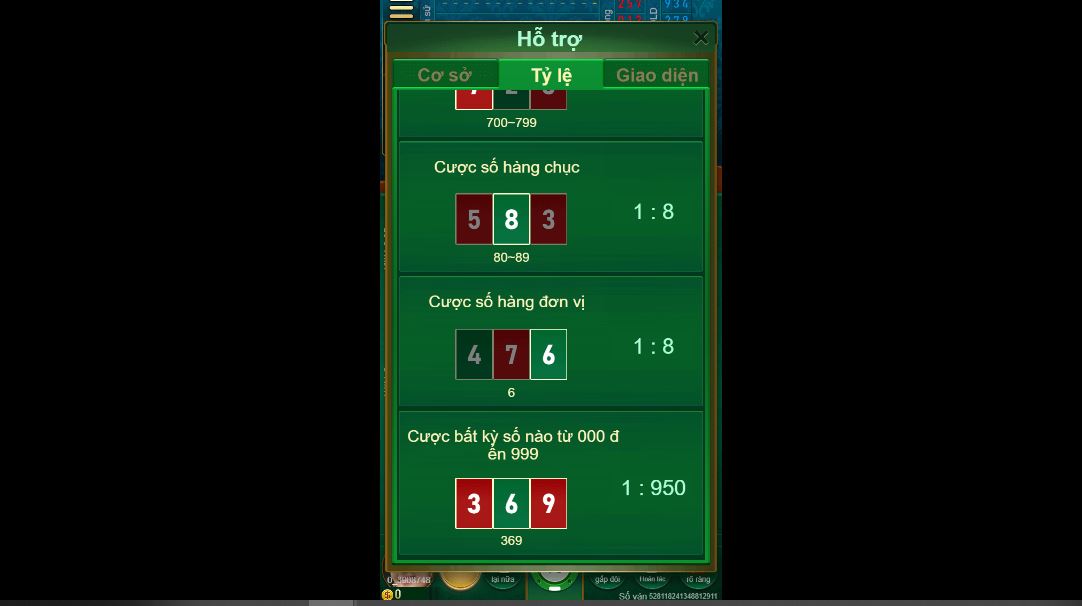 Luat choi game Number King W88 chi tiet