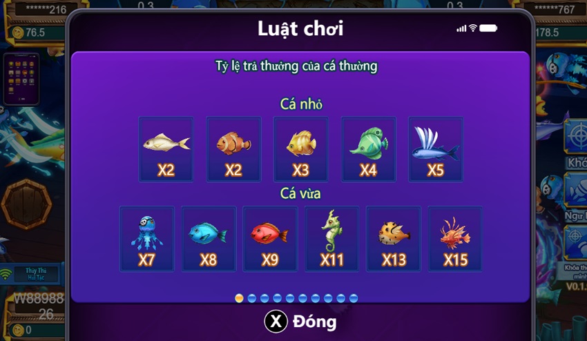 Ty le trả thuong game San Ca Hai Tac W88