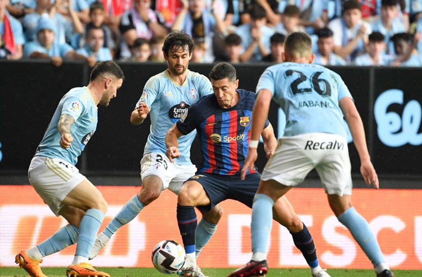 Phong do Celta de Vigo vs Barca gan day
