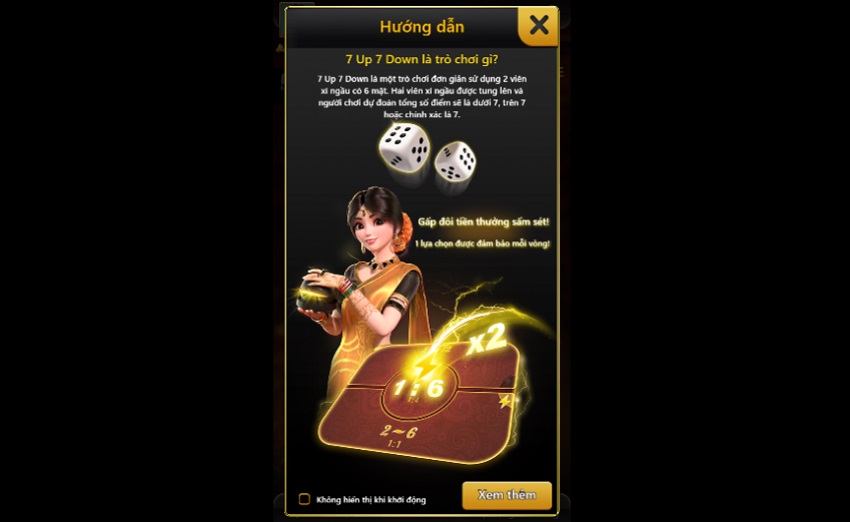Nhu the nao la game 7 Up Down Sbobet?