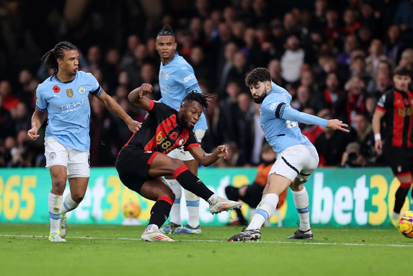 Soi keo ty so Bournemouth vs Man City chinh xac